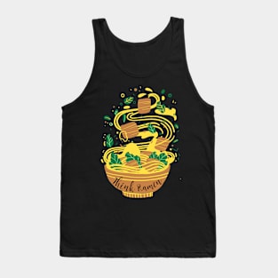 Think ramen ramyun ramyeon. Pasta Noodle lovers Tank Top